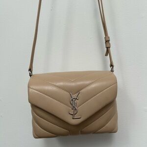 Yves Saint Laurent Beige Crossbody Bag